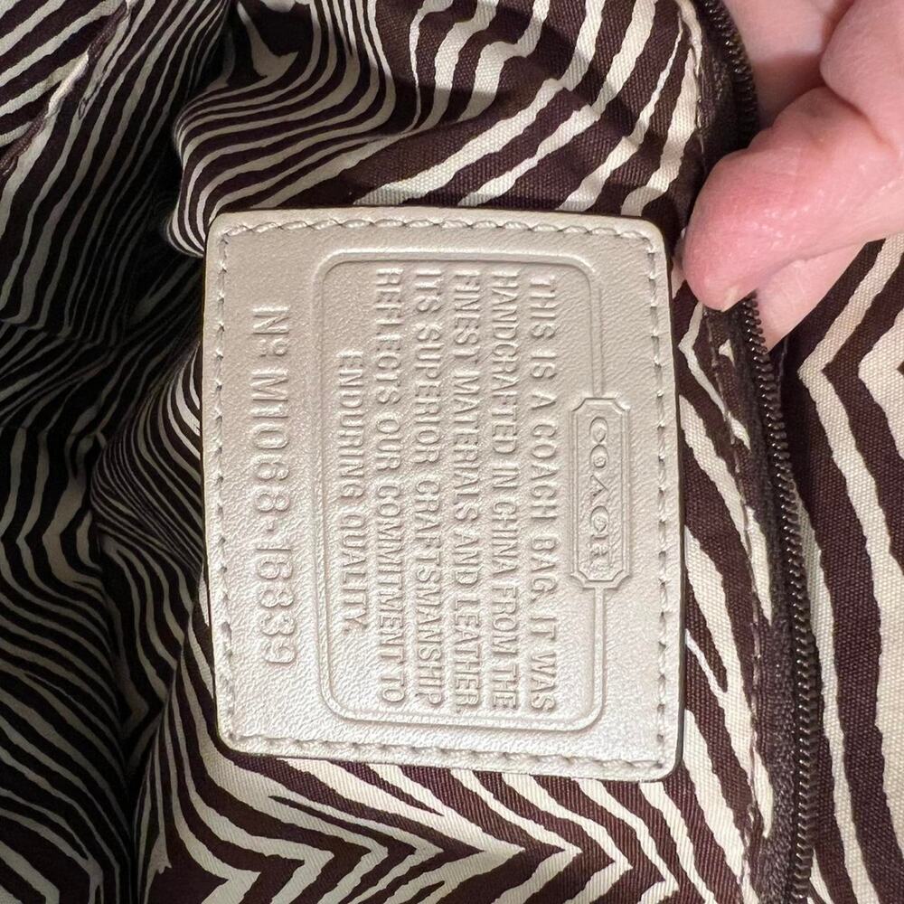 Coach natalie weekender straw python - Picture 4 of 5